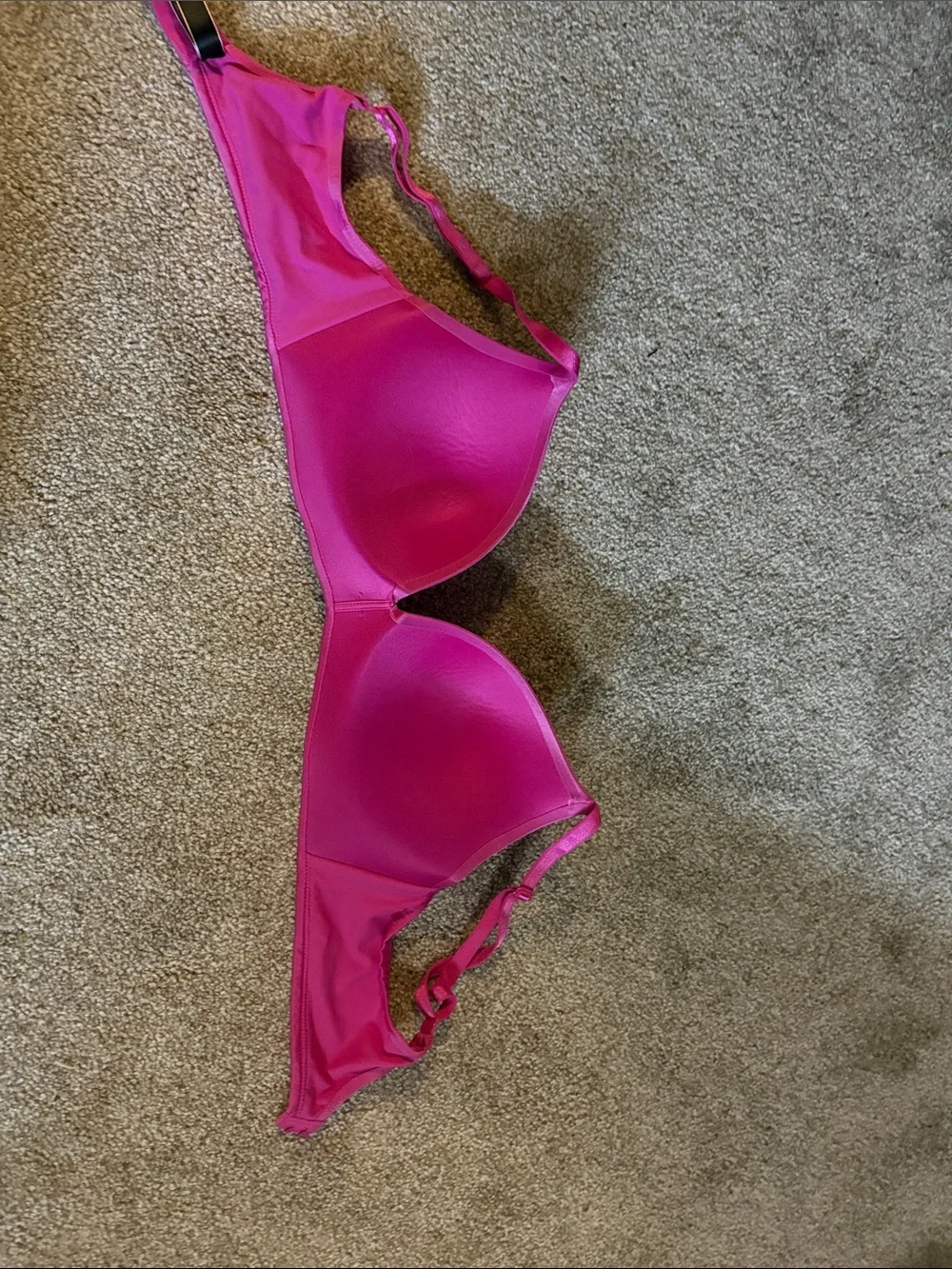 Victoria's Secret Hot Pink Smooth T-Shirt Bra - Picture 2 of 3